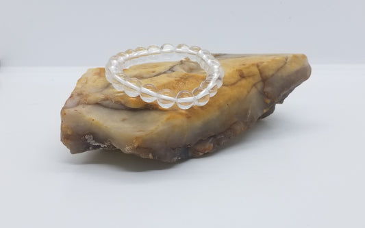 Clear Quartz Bracelet 8mm