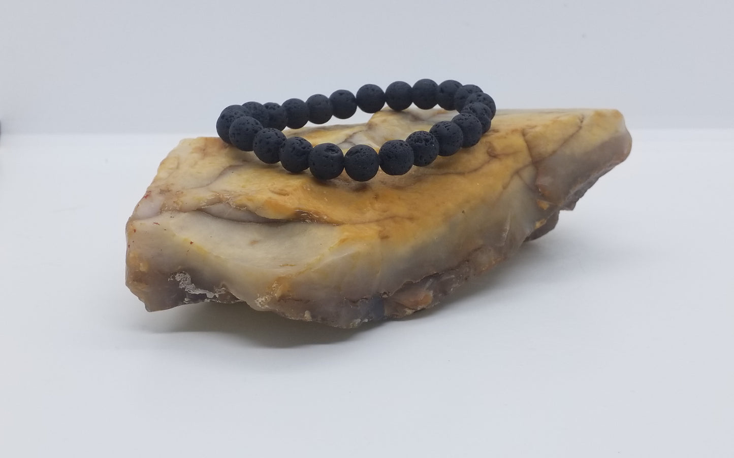 Lava Stone Bracelet 8mm