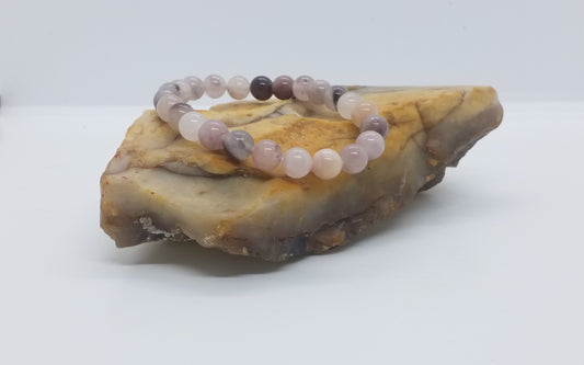 Violet Stone Bracelet 8mm