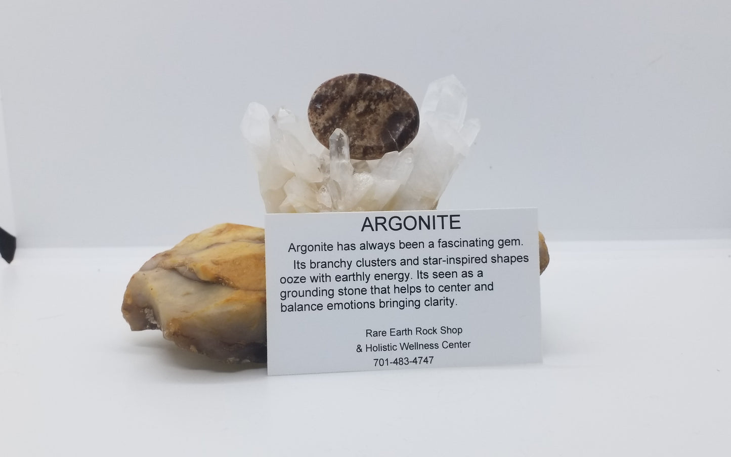 Argonite Worry Stone