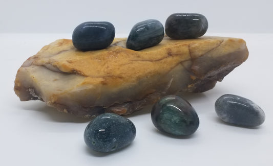 Moss Agate Tumbled Stone