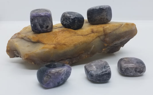 Purple Charoite Tumbled Stone