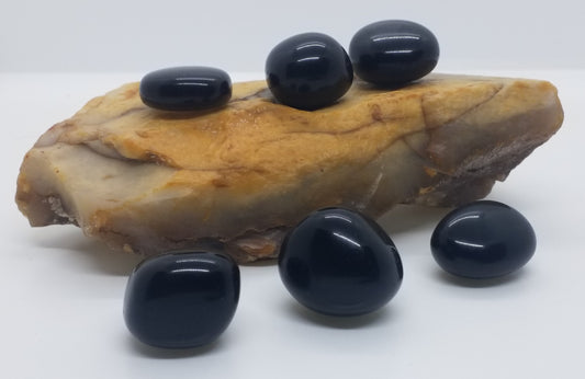 Black Obsidian Tumbled Stone