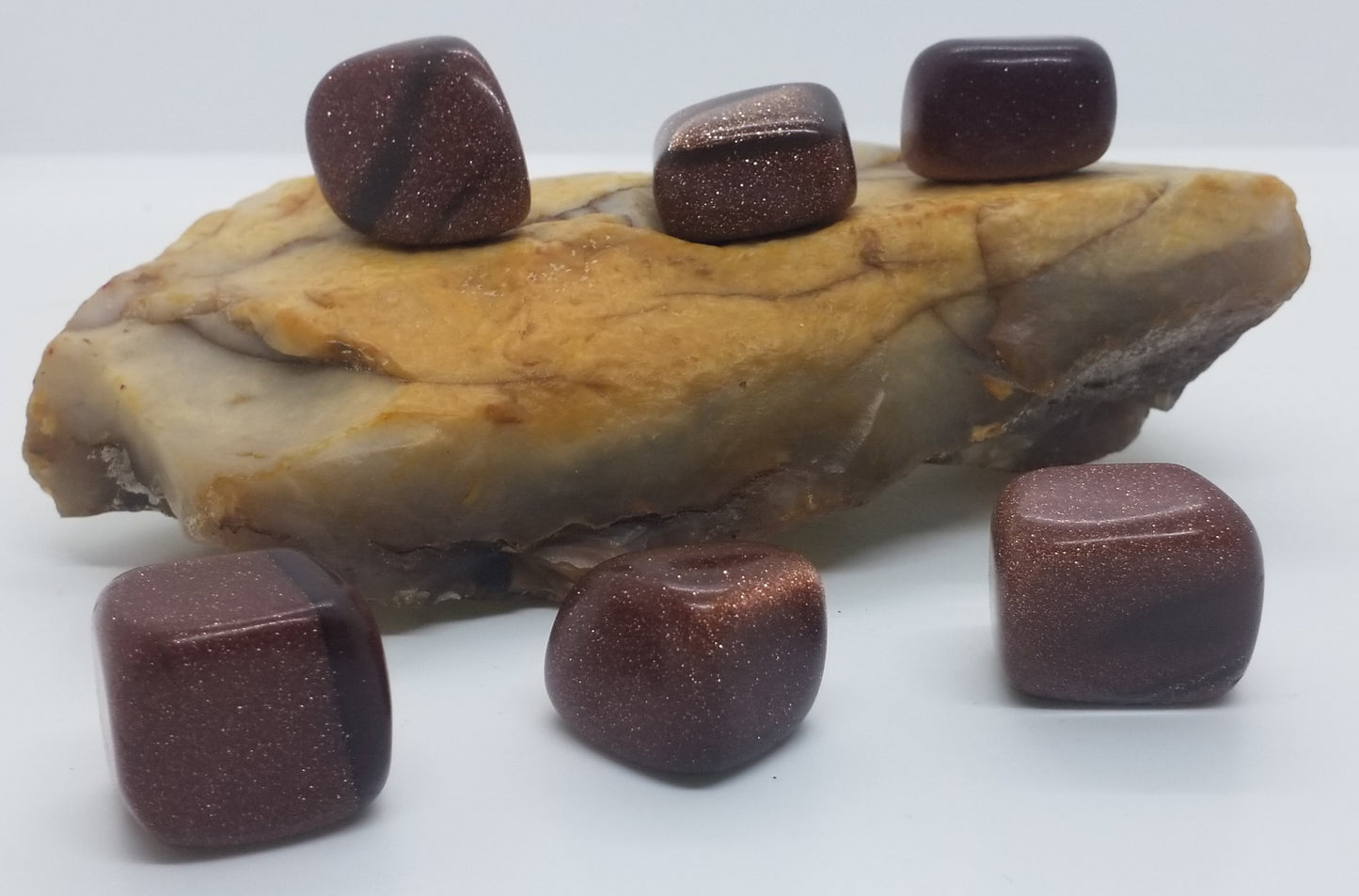 Goldstone Tumbled Stone