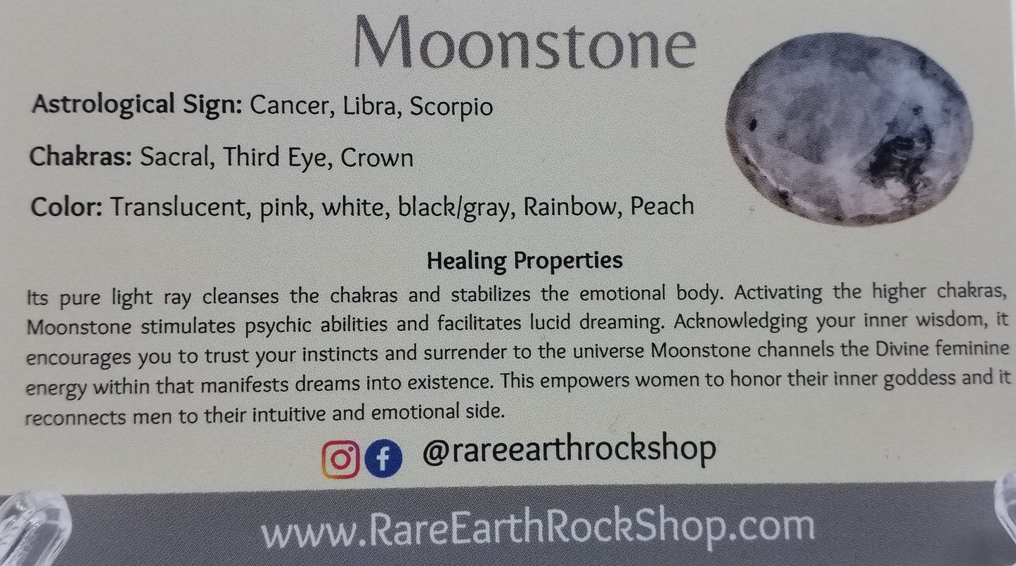 Moonstone Tumbled Stone