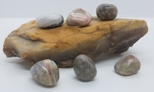 Crazy Agate Tumbled Stone