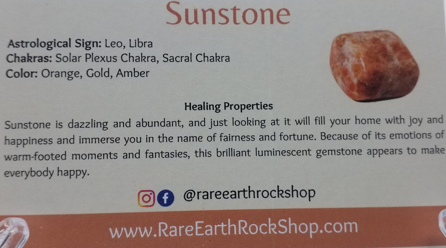 Sunstone Tumbled Stone