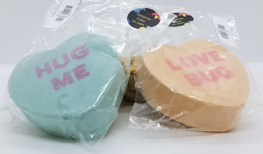 Patti's Potions Conversation Hearts Bath Bomb