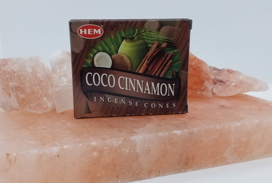 Coco Cinnamon Incense Cones