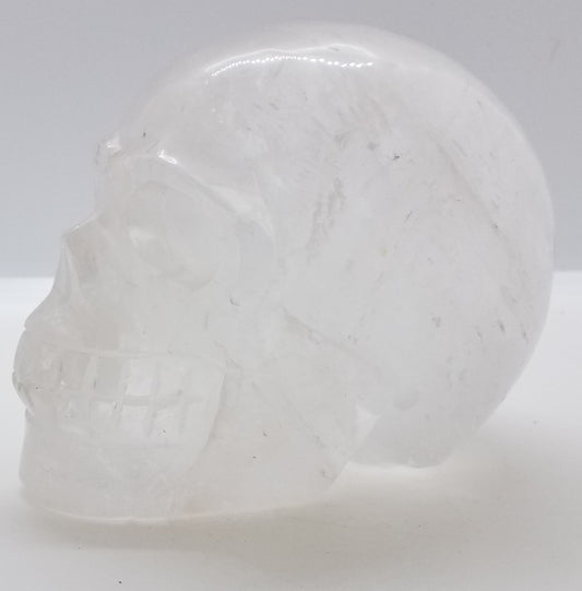Clear Quartz Skull. 2.88 lbs