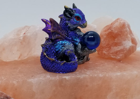 Baby Dragon/ Blue with Sphere