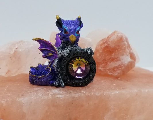 Baby Dragon/ Blue with Gem