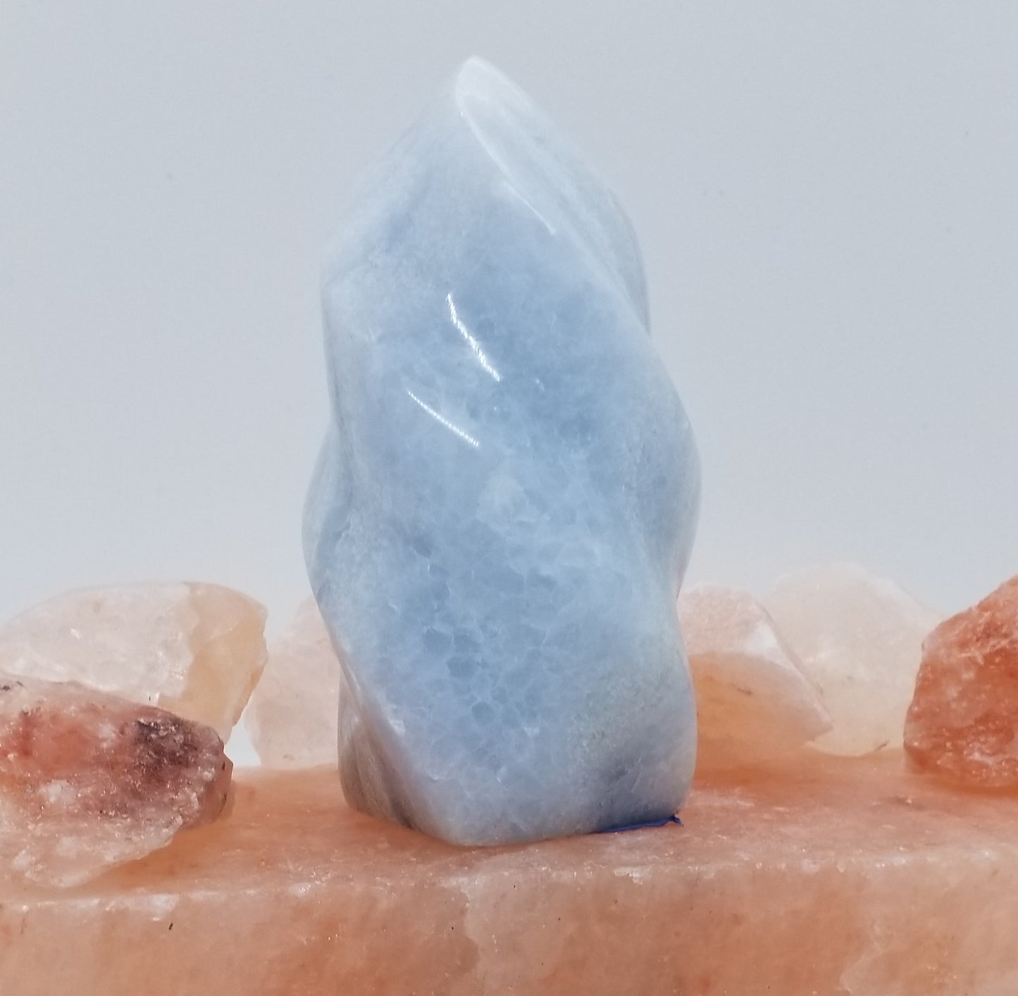 Blue Celestite Flame #13