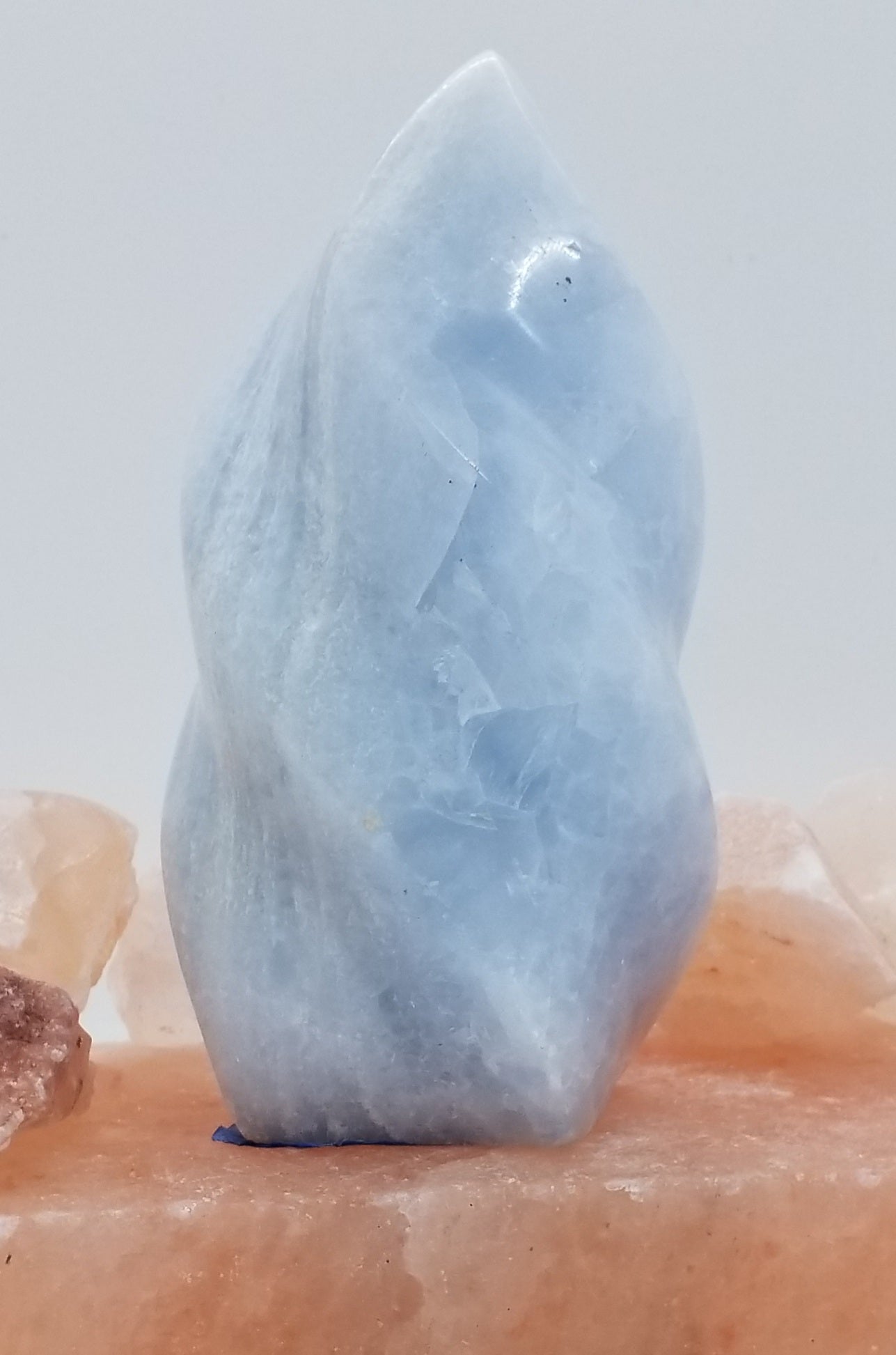 Blue Celestite Flame #13
