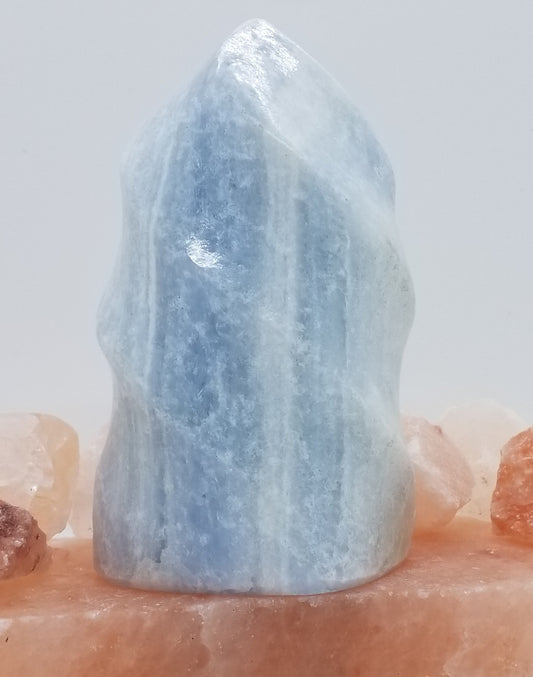 Blue Lace Agate Flame #34