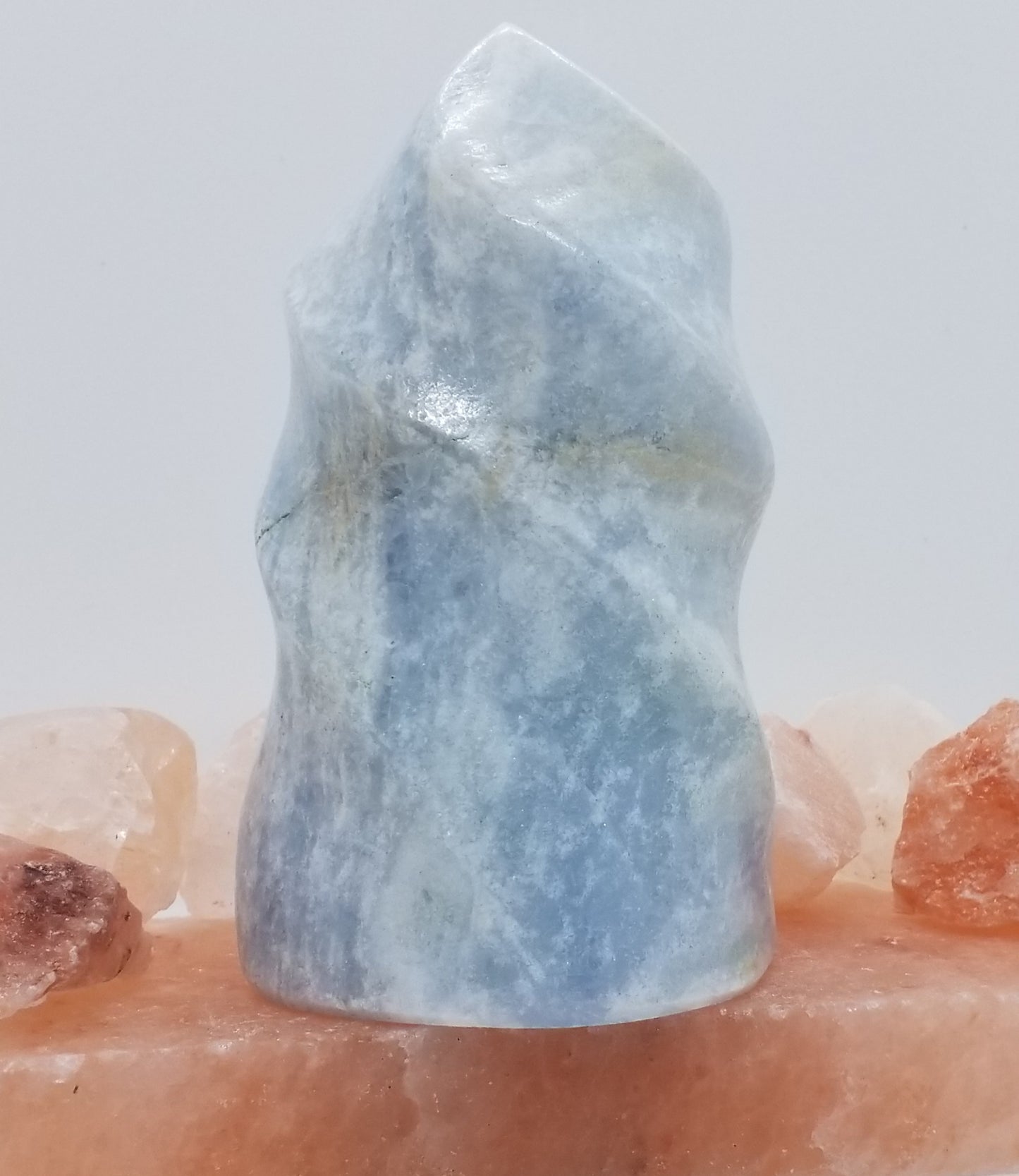 Blue Lace Agate Flame #35