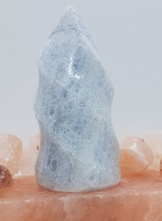 Blue Celestite Flame #37