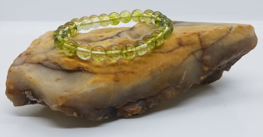 Peridot 8mm Bracelet