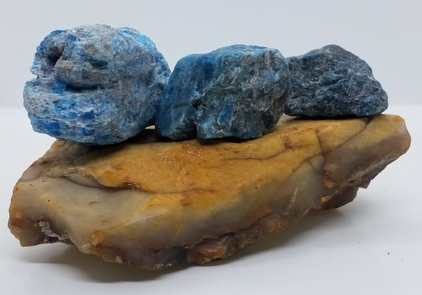 Blue Apatite Raw Stone