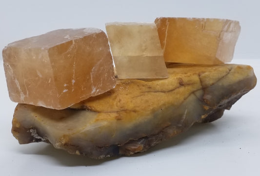 Honey Calcite Raw Stone