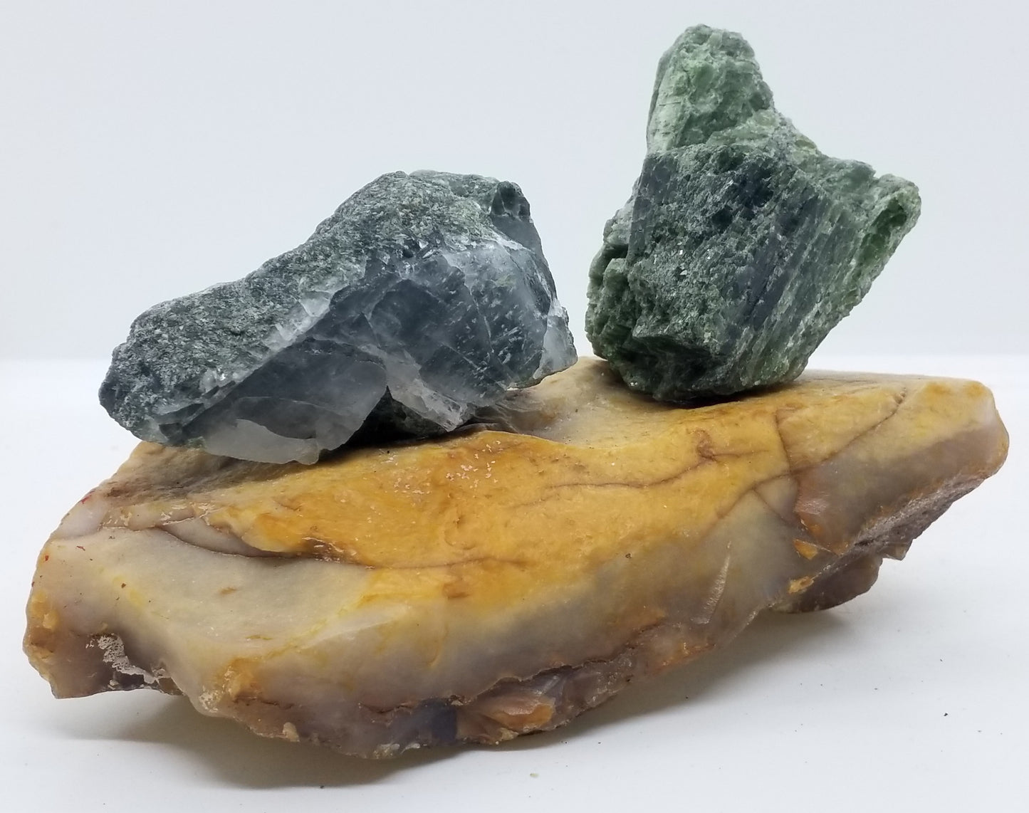 Green Diopside Raw Stone