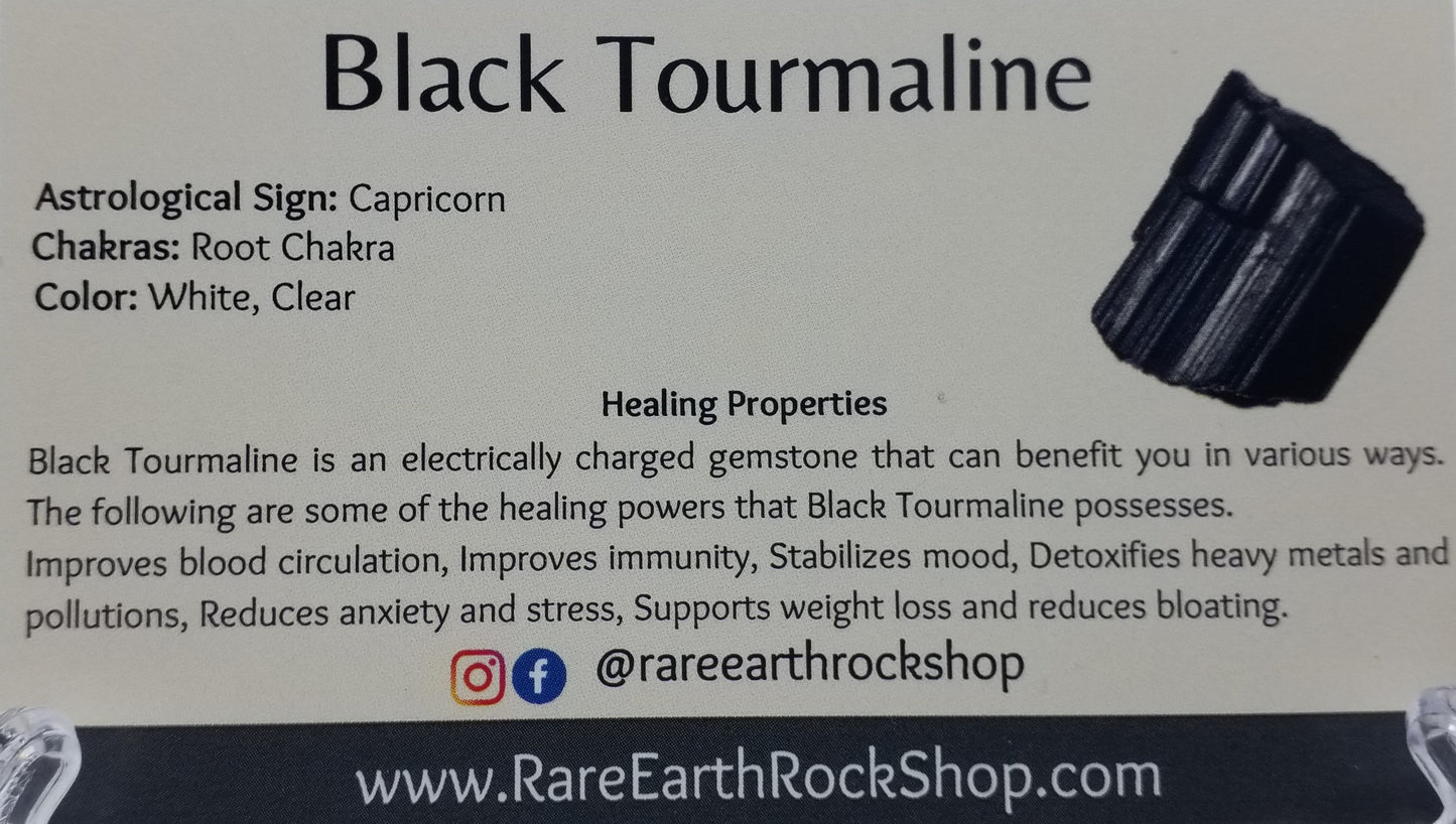 Black Tourmaline Bracelet 8mm