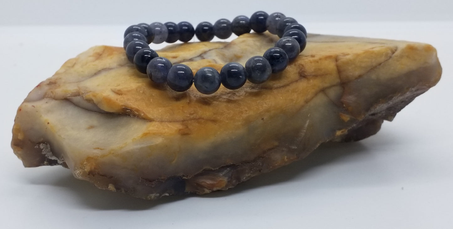 Iolite 8mm Bracelet