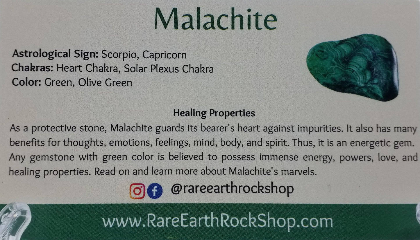 Natural Malachite Bracelet 8mm