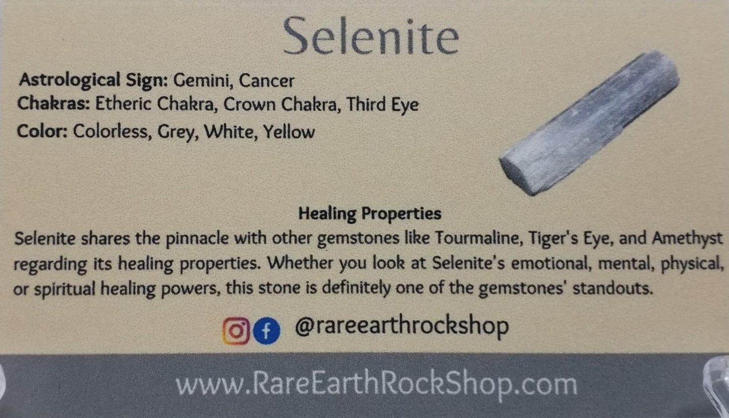Selenite Bracelet 8mm