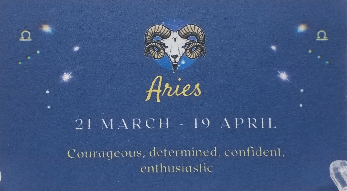 Zodiac Specific Stone Bracelet (Aries) 8mm