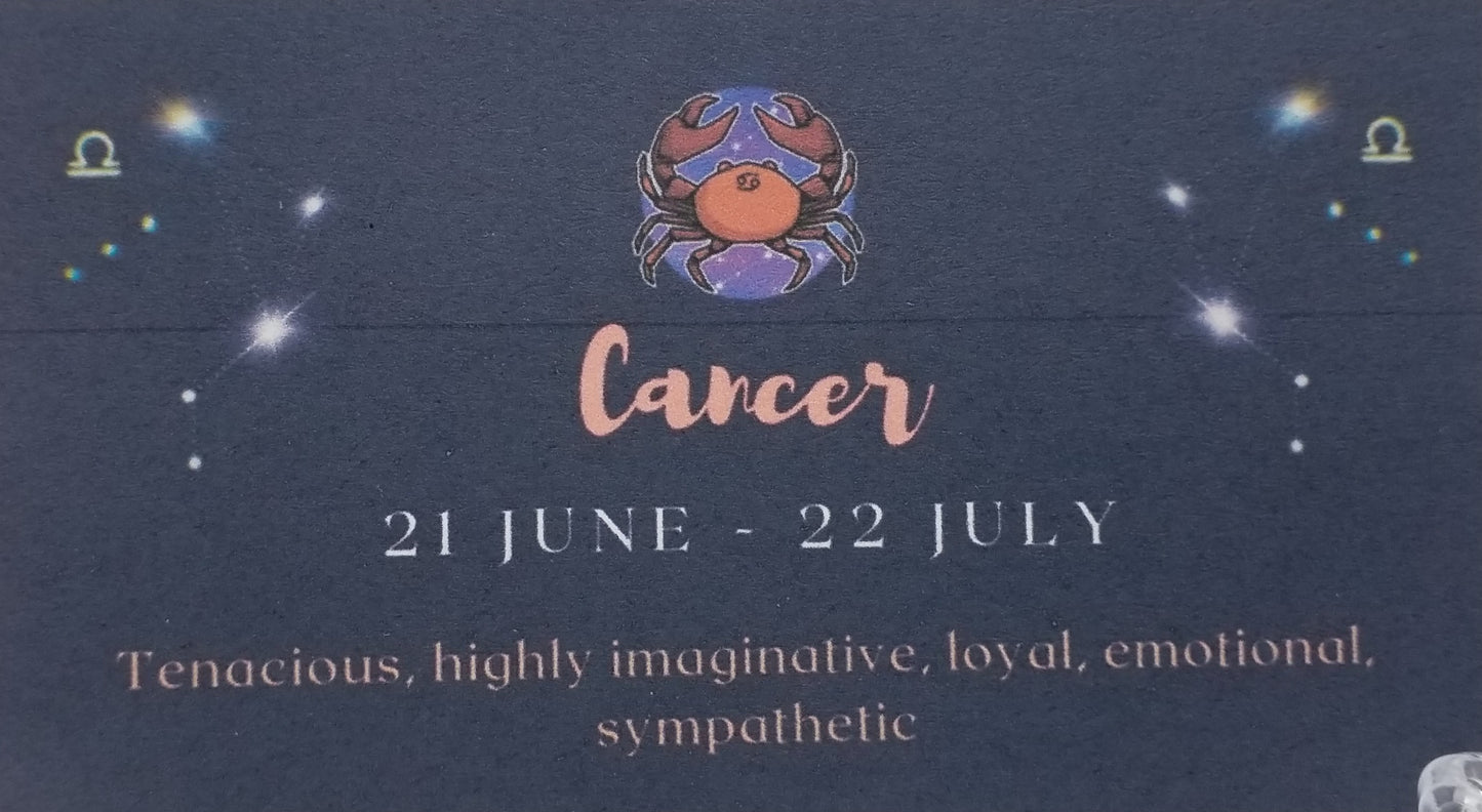 Zodiac Specific Stone Bracelet (Cancer) 8mm