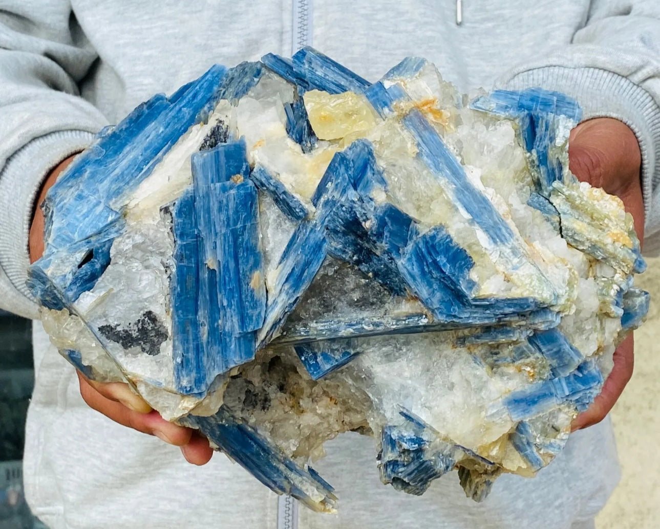Blue Kyanite Quartz Crystal