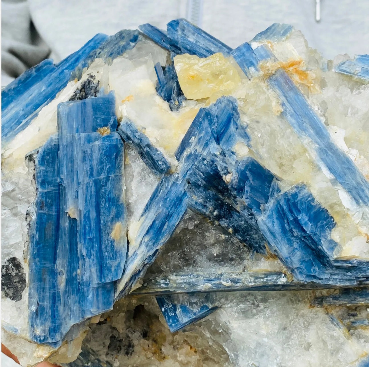 Blue Kyanite Quartz Crystal