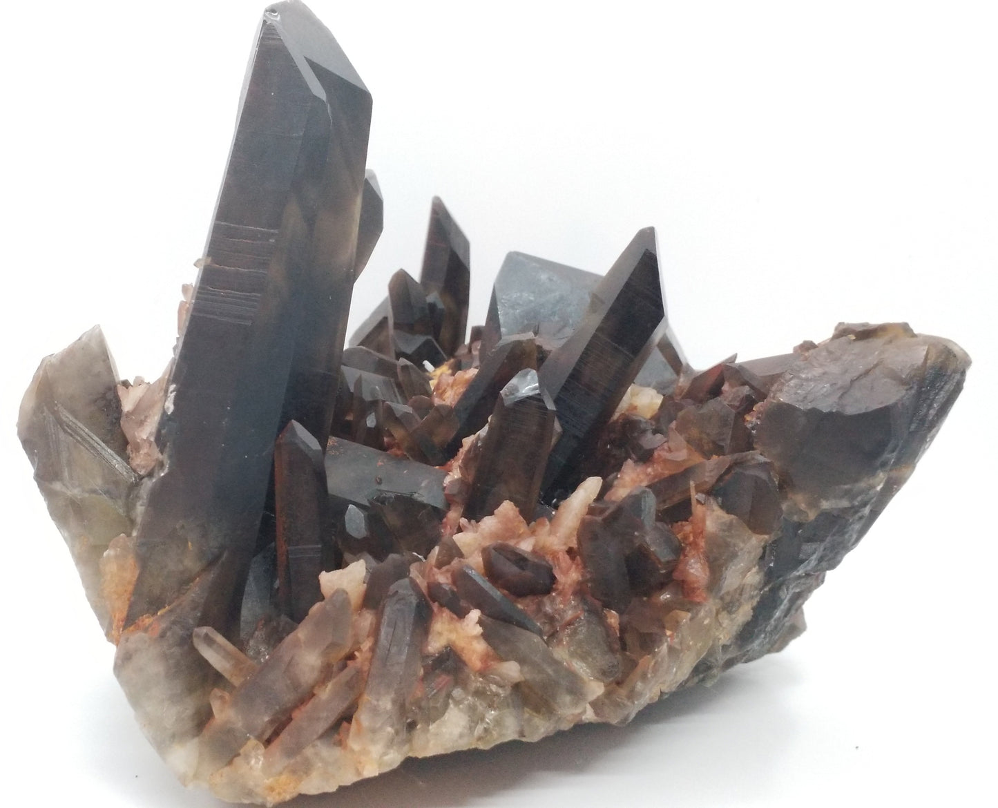 Smoky Quartz Crystal Cluster