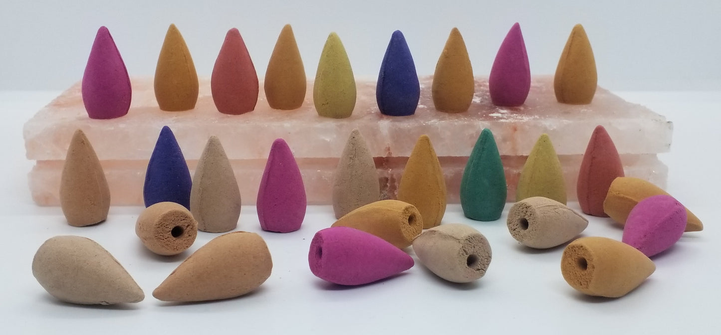 Down Draft Incense Mixed Scents 50 pcs