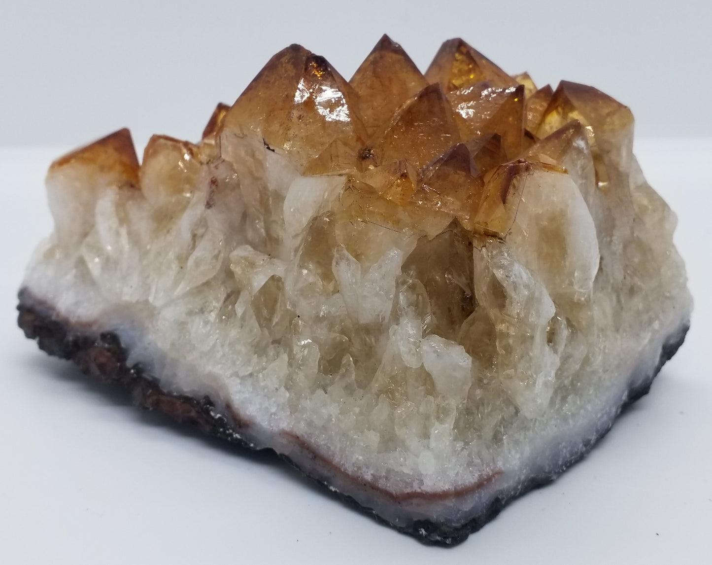 Orange Citrine Crystal Cluster #2