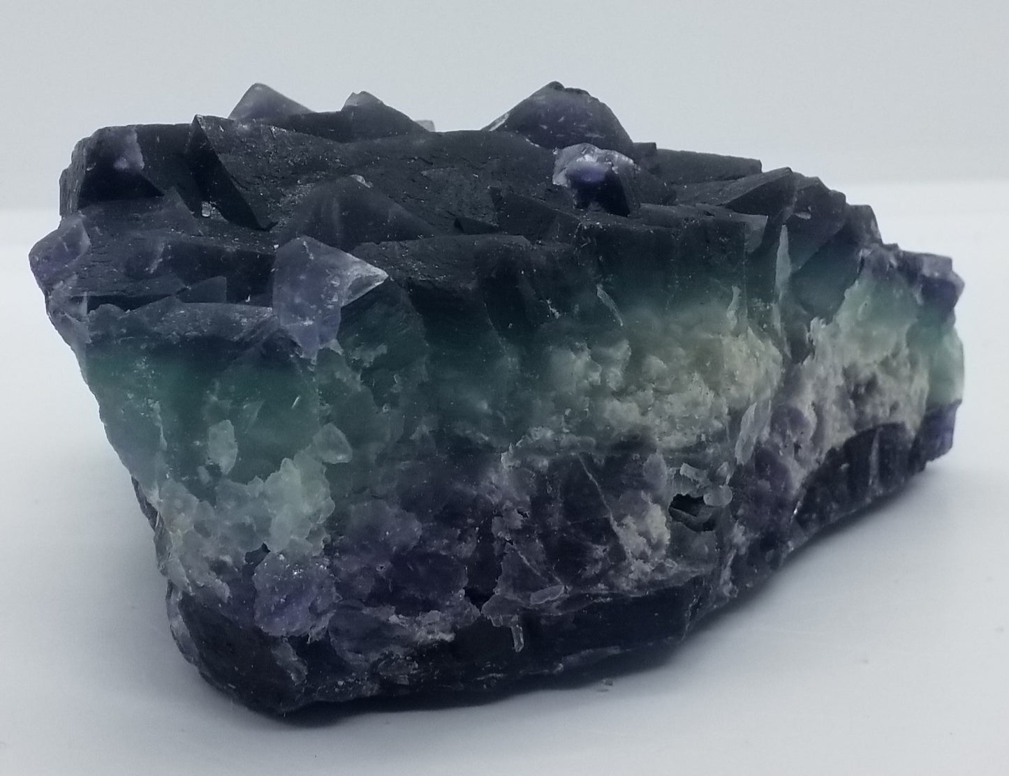 Multi Colored Fluorite Mineral Specimen #3