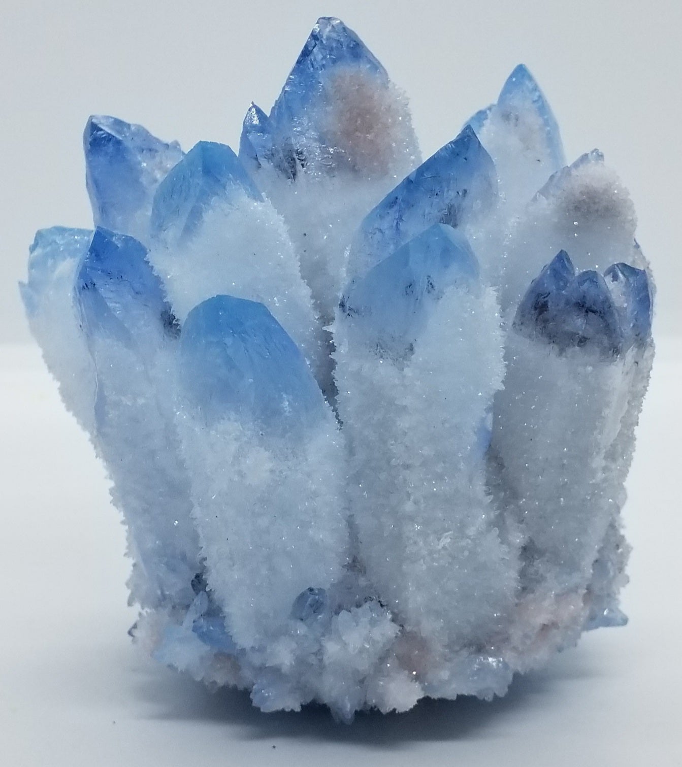 Blue Ghost Phantom Quartz Cluster #3