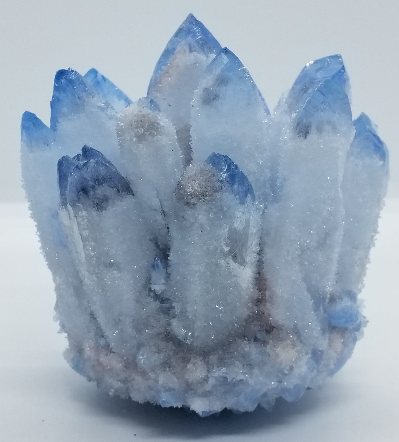 Blue Ghost Phantom Quartz Cluster #3