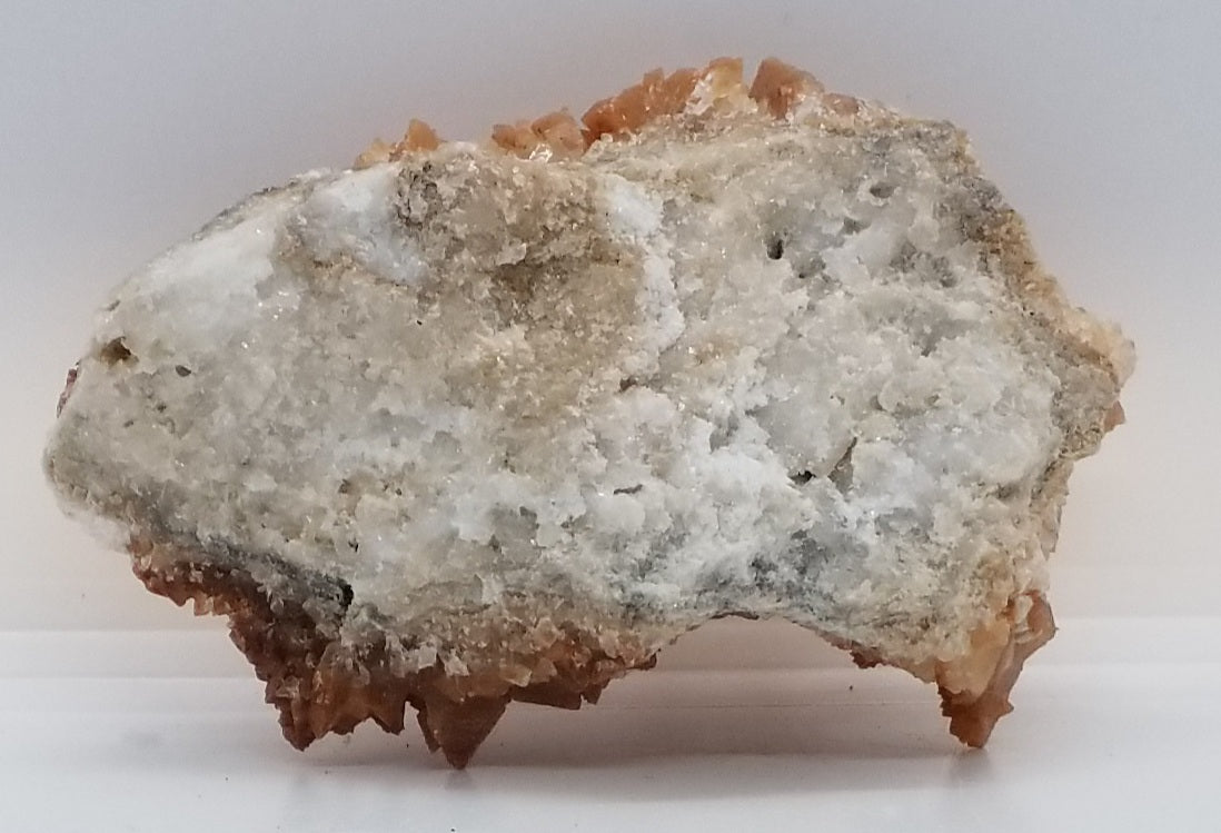 Orange Calcite Mineral Specimen #4