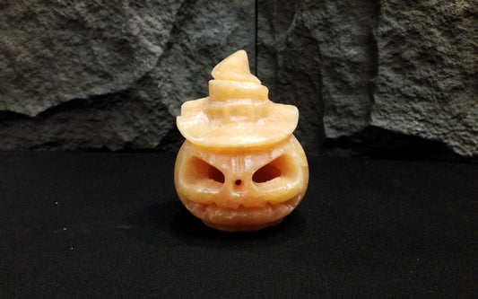 Orange Calcite Pumpkin