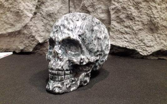 Larvikite Skull 4"