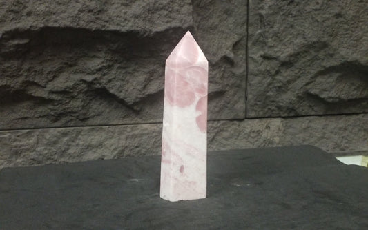 Pink Opal Tower 6"