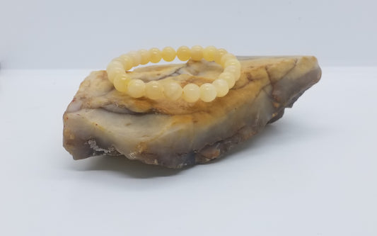 Yellow Topaz Bracelet 8mm