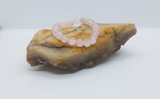 Rose Quartz Bracelet 8mm
