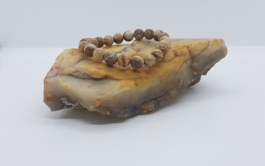Picture Stone Bracelet 8mm