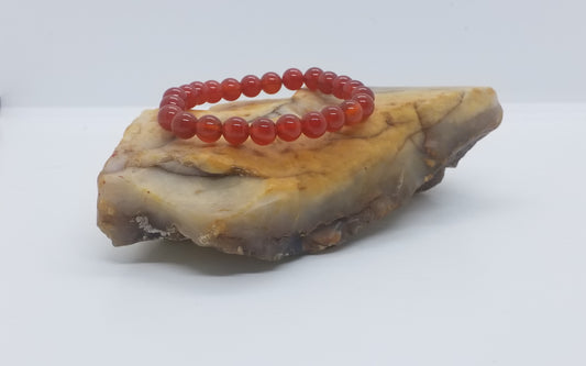 Red Agate Bracelet 8mm