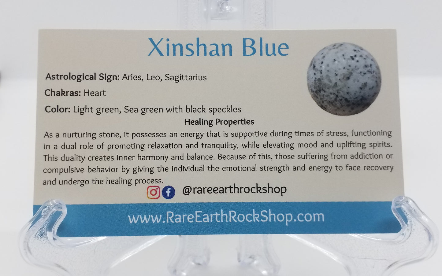 Xinshan Blue Bracelet 8mm
