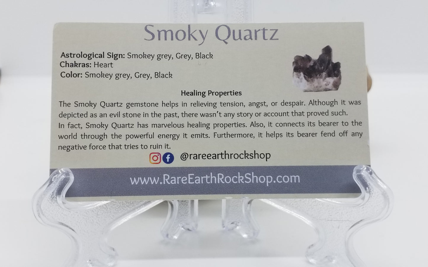 Smokey Quartz Bracelet 8mm