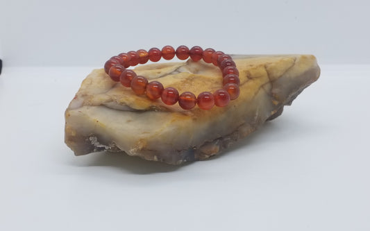 Carnelian Bracelet 8mm